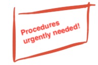 Procedures-urgently-needed